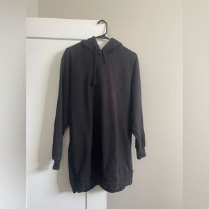 TNA Black Longline Hoodie